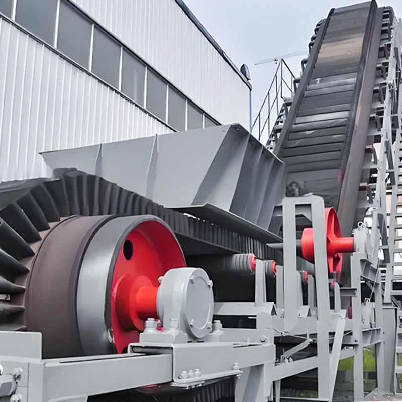 ناقل الحزام عالي الزاوية